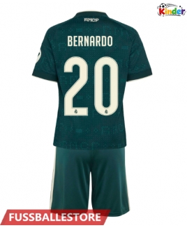 Günstige Real Madrid Bernardo Silva #20 Auswärts Trikotsatzt Kinder 2026-27 Kurzarm (+ Kurze Hosen)